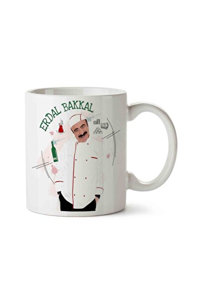 ART HEDİYE Erdal Bakkal 2 Mug Glass