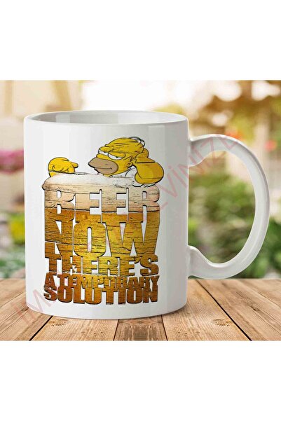 ART HEDİYE 1-1062 كوب مطبوع على الجانبين من Homer Simpsons Beer.jpg