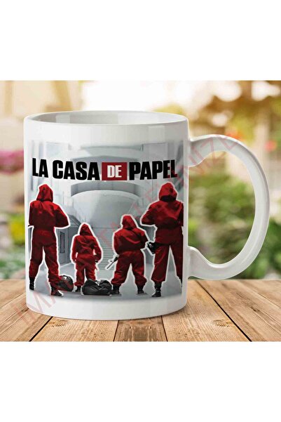 ART HEDİYE 1-1108 LA CASA DE PAPEL Quadruple Mug