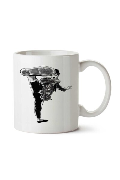 ART HEDİYE كوب تشارلي شابلن لي مطبوع على الجانبين