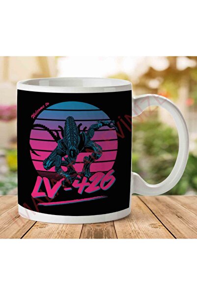 ART HEDİYE 1-770 كوب مطبوع عليه عبارة "Welcome to LV-426" من الجانبين