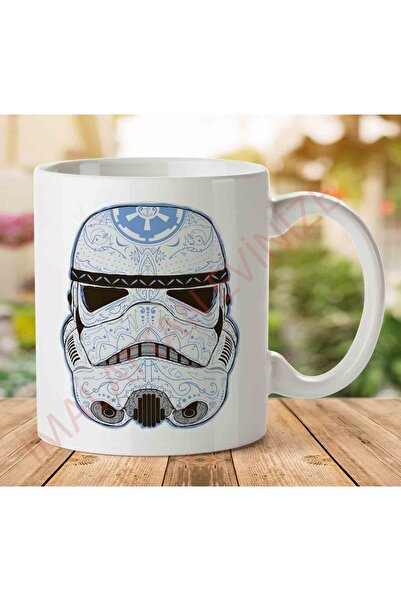 ART HEDİYE كوب جمجمة كاندي ستورم تروبر ستار وورز
