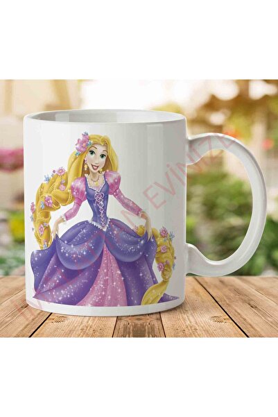 ART HEDİYE Rapunzel-Png-Clipart Two Side Printed Mug