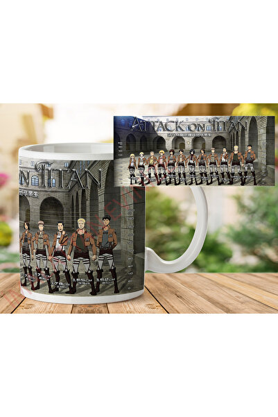 ART HEDİYE كوب عصري من ATTACK ON TITAN