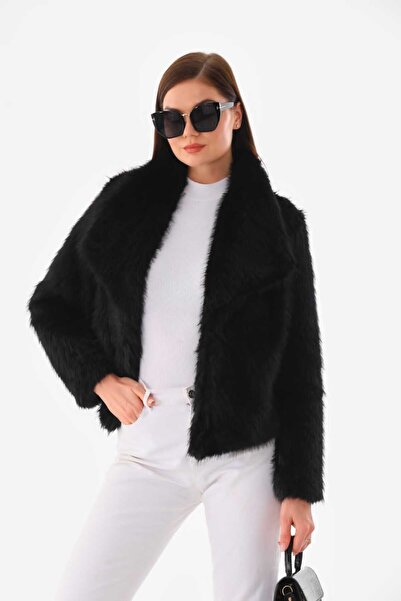 S&A Collectionn Damen-Jacke mit weitem Kragen, gefütterter Taillenverschluss,...