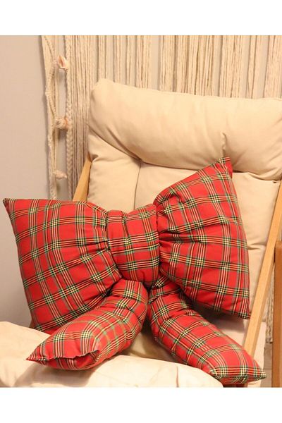 Mamma Mia Home Christmas Ribbon Pillow