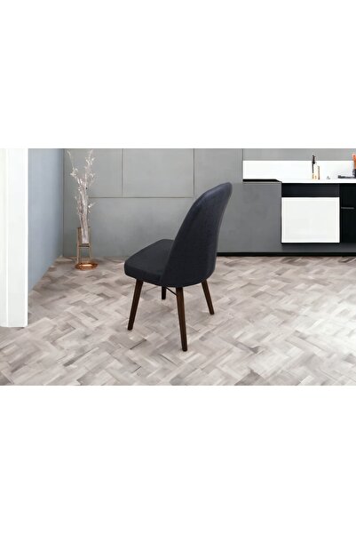 baresmu KARBA 1 Adet Ahşap Pinoteks Ayaklı Üst Kalite Mutfak Sandalyesi, Yemek Sandalyesi, Salon Sandalyesi