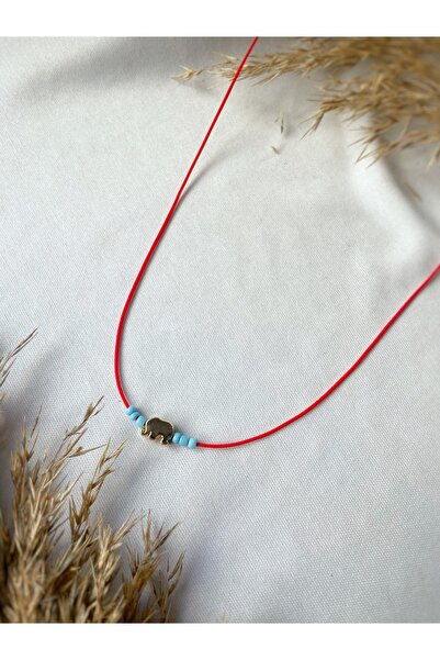 Atölye Merdiven Minimal Fil kolye Bereket