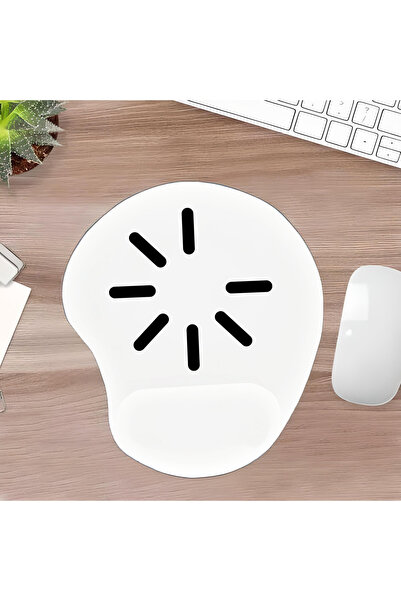 UcuruStore Επιφάνεια ποντικιού με οβάλ κοπή και στήριξη καρπού για φόρτωση