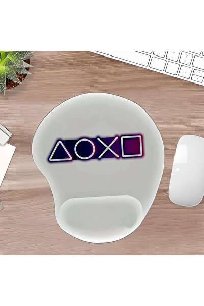 UcuruStore Πλήκτρα κονσόλας παιχνιδιών, οβάλ επιφάνεια ποντικιού με υποστήριξ...