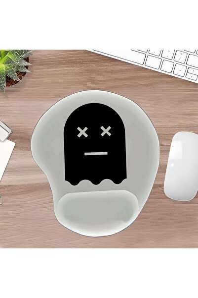 UcuruStore Dead Ghost Οβάλ Επιφάνεια Ποντικιού με Στήριγμα Καρπού