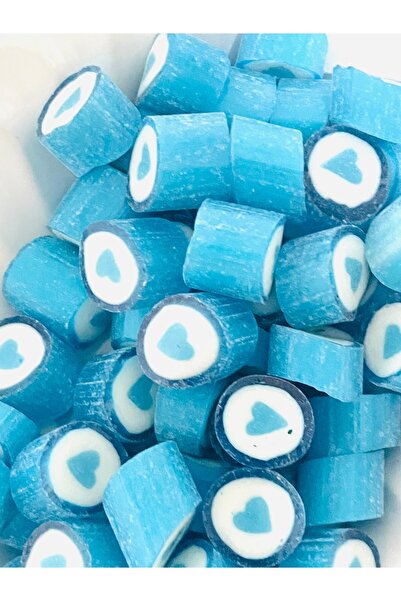 ŞEKERCİYAŞAR Mavi Kalp Lolly Şeker 250 Gr.
