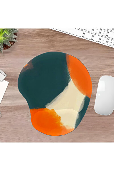 UcuruStore Πορτοκαλί, Ναυτικό Μπλε, Κρεμ Χρώμα Μείγμα Χρωμάτων, Οβάλ Επιφάνει...