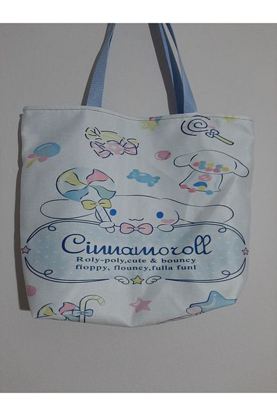 owl bag Sanrio Kawai - Geantă de umăr din material textil cu model Cinnamoroll