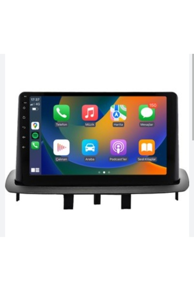 OTODUNYAM Renault Fluence Android 13 6 Gb Ram 128 Gb Hafıza Kablosuz Carplay Navigasyon Multimedya Teyp