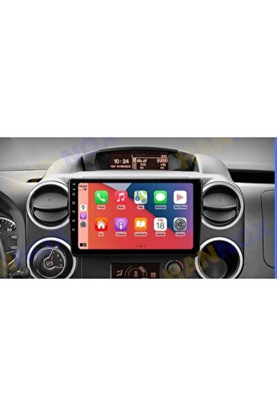 OTODUNYAM PEUGEOT PARTNER TEPEE,CİTROEN BERLİNGO UYUMLU MULTİMEDYA CARPLAY, NAVİGASYON 6GB RAM 128GB HAFIZA