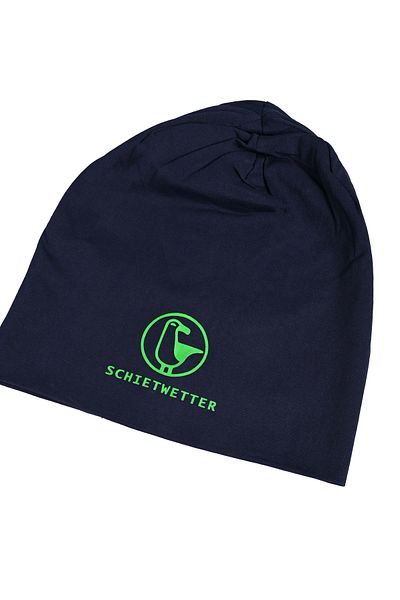 SCHIETWETTER Beanie mit Print Möwe stretch, warm, weich