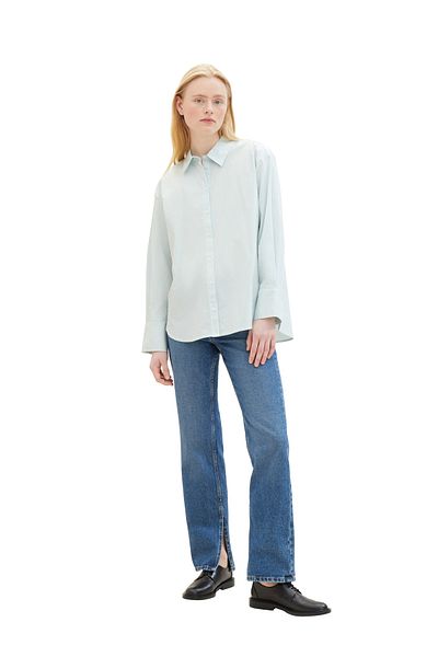 Tom Tailor Denim menta fehér csíkos ing Felnőtteknek