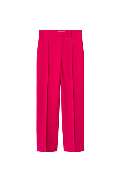 MANGO Woman Fuşya Kadın Pantolon  37085145