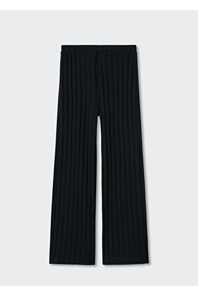 MANGO Woman Women's Bright Blue Trousers