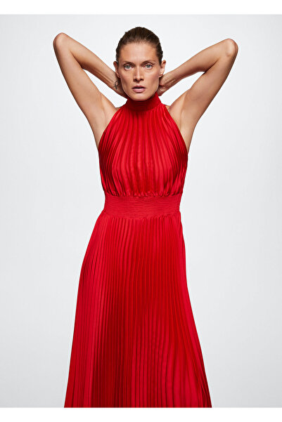 MANGO Woman Red Women's Adult Dress37017767