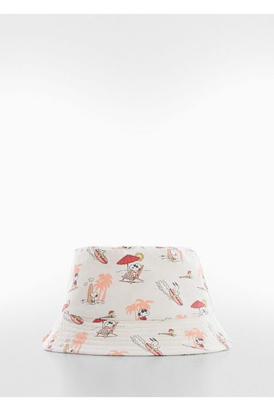 MANGO Kids Φυσικό καπέλο για κορίτσια47098254