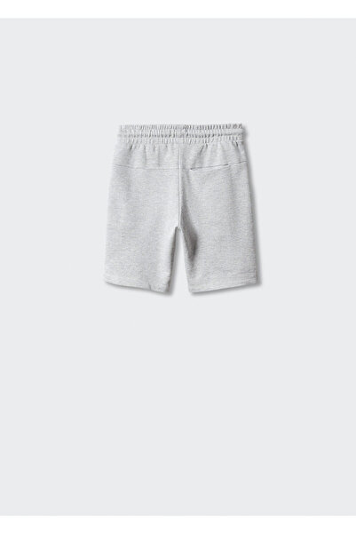 MANGO Kids Μεταλλικά γκρι αγορίστικα σορτς και βερμούδες47095941