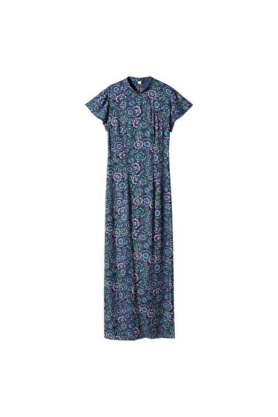 MANGO Kids Mavi Elbise  47016321