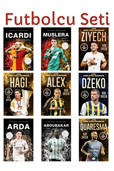 Dokuz Yayınları Türkiye Süper Ligi Efsane Futbolcular Fenerbahçe Galatasaray ...