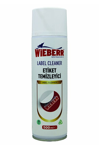 wieberr Etiket İzi Temizleyici 500 Ml / Yapışkan Kalıntı Sökücü 500 Ml
