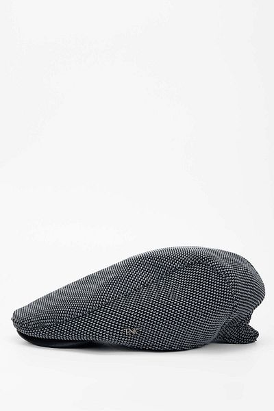 Tamer Tanca Men's Leather & Textile Black Hat