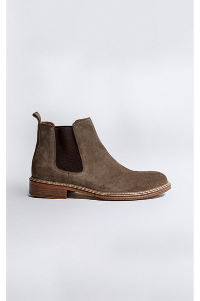 UniqCrafter Men's Boots Elastic Genuine 1029-11