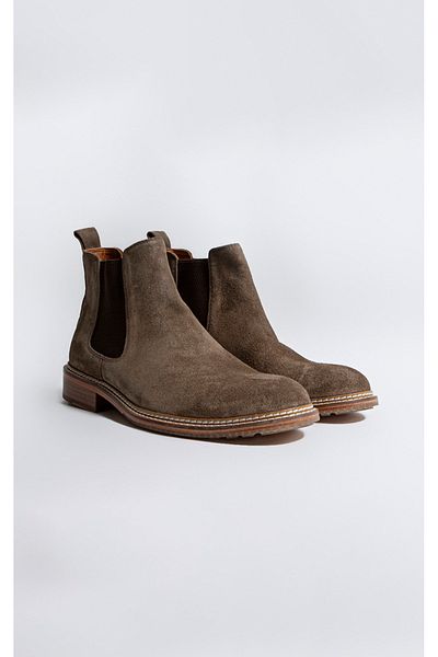 UniqCrafter Men's Boots Elastic Genuine 1029-11