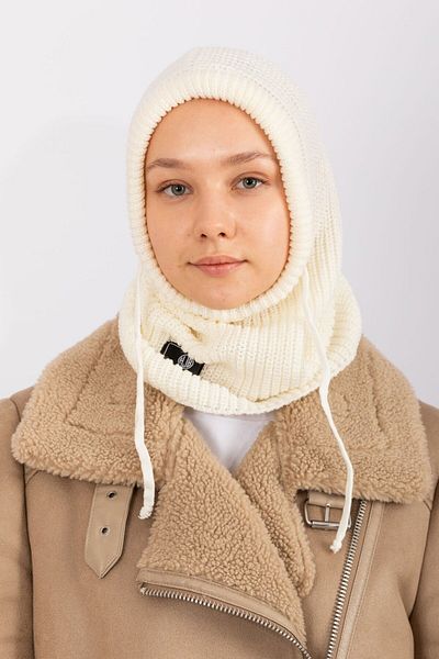 hijabchi Balaklava Knitwear Beret - Ecru