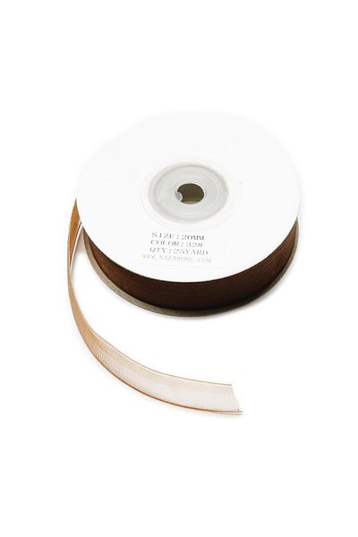 Aker Hediyelik Κορδέλα Organza 2cm-23mt-καφέ Τόνος – Κορδέλα