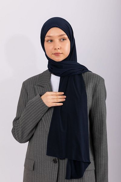 hijabchi Εισαγόμενο Premium Jersey - Navy Blue
