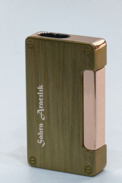 tusah Metal Çiftli Puro Çakmağı İsme Özel Kutusuz