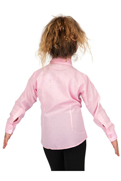 Entel GIRL'S SHIRT SOLID COLOR LONG SLEEVE