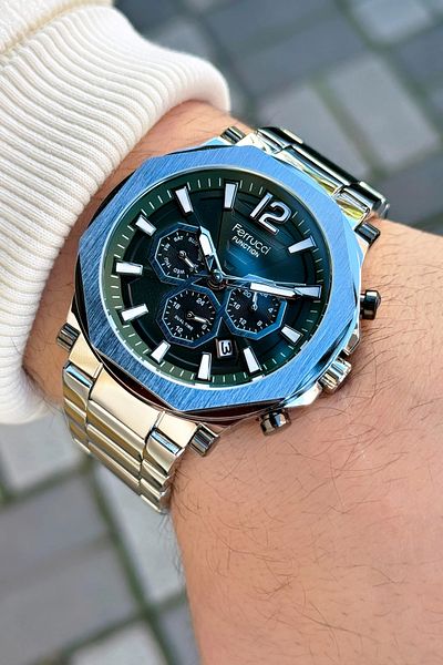 Ferrucci Function FCF.03255FM.03 Steel Cord Men's Wrist Watch