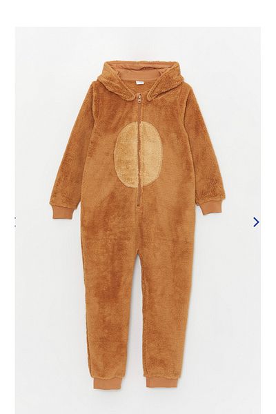 Akbaş kids BOY'S FLEECE SLEEPING BALL BROWN
