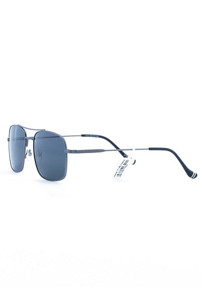 Toms Teddy Polarized/uv Metal Sunglasses Matte Smoke Tt1052c102m