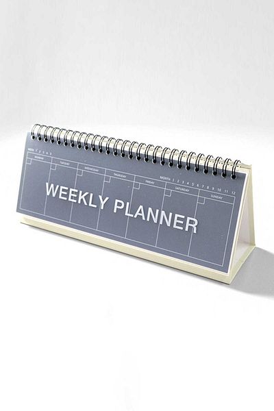 Copyrite Weekly Undated Table Planner Weekly, Checklist, Memo Planner Notebook