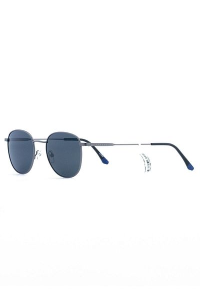 Toms Teddy Polarized/uv Metal Sunglasses Matte Smoke Tt1050c102m