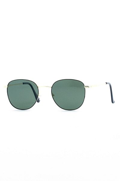 Toms Teddy Polarized/uv Metal Sunglasses Gold Black Tt1050c103-black