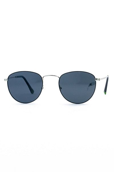 Toms Teddy Polarized UV Metal Sunglasses Nickel Black Tt1060c101