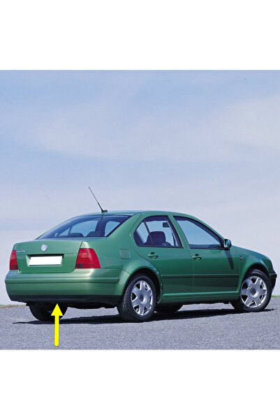 Vass41 VW Bora Sedan 1999-2005 Uyumlu Arka Tampon Alt Kaplaması Spoyleri 1J58...