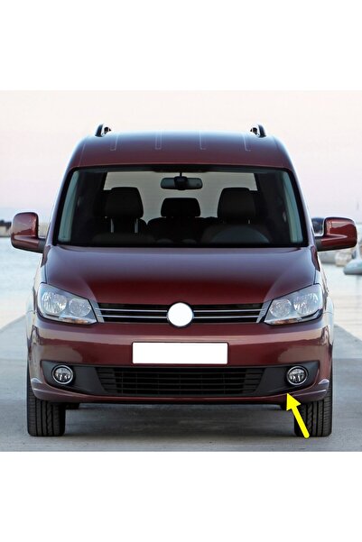 Bisra VW Caddy 2011-2015 Sol Ön Sis Farı Kapağı Krom Çerçeveli 1T0853665P