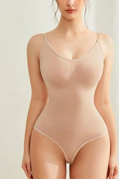 FİT1BEDEN Fit1 Size 2 Size Slimming Firming Laser Cut Thong Bodysuit Corset