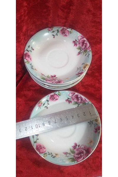 sıradışıhediyem Isfahan hubysan dream 6 pcs tea plate cerez plate