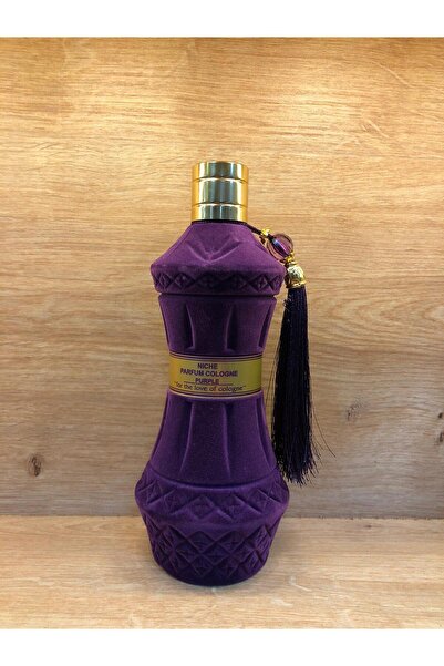 KAYALI PARK KADİFE ŞİŞE PARFÜMLÜ KOLONYA (PURPLE)